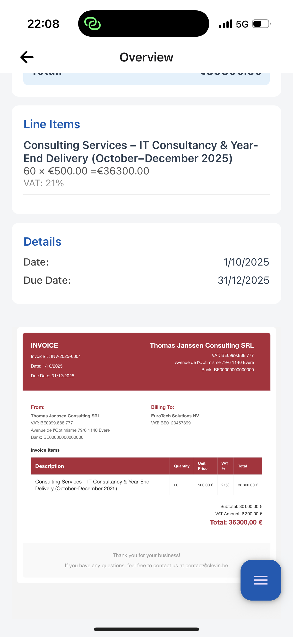 ClevIn mobile screenshot 3